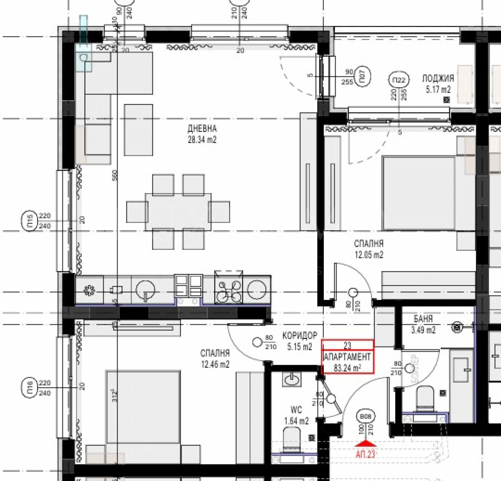 Продава 3-СТАЕН, гр. София, Малинова долина, снимка 2 - Апартаменти - 52152996