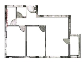 2 chambres m-t Zelenika, Varna 7