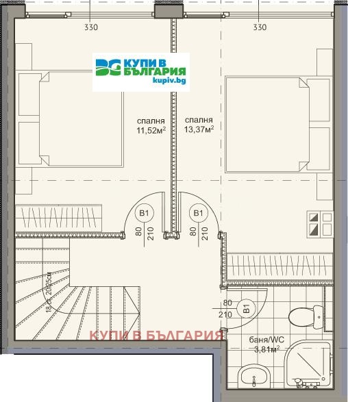 Продава 3-СТАЕН, гр. Варна, Младост 2, снимка 11 - Апартаменти - 55050914