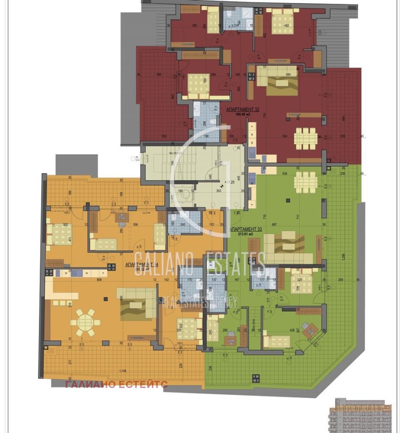 Продава МНОГОСТАЕН, гр. София, Център, снимка 4 - Апартаменти - 52490416