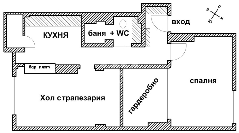 Na prodej  1 ložnice Sofia , Centar , 84 m2 | 81194603 - obraz [16]