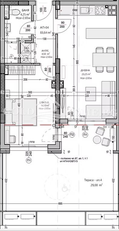 Zu verkaufen  1 Schlafzimmer Plowdiw , Ostromila , 64 qm | 47223161 - Bild [6]