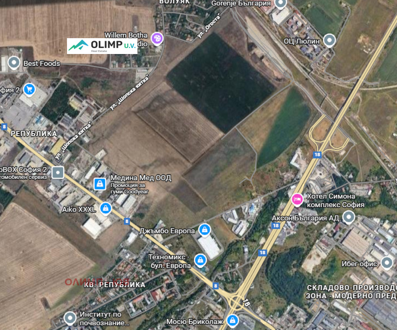 Продава ПАРЦЕЛ, град София, Република • 252000 € / 492869.16 лв. • 82813207 1