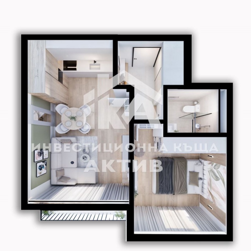 Продава  2-стаен град Пловдив , Кършияка , 66 кв.м | 75019442 - изображение [10]