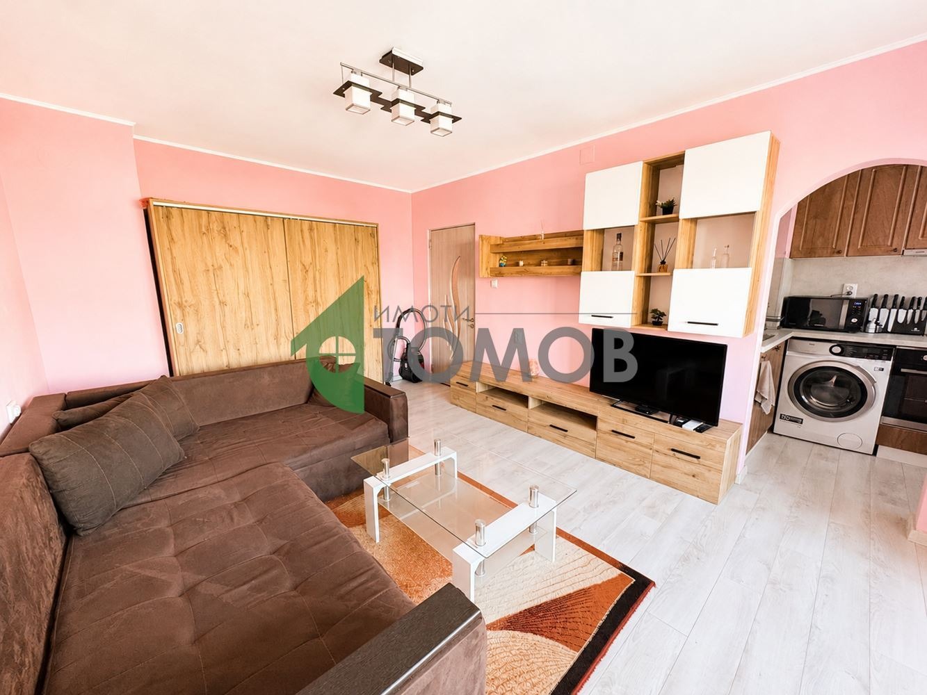 Продава 1-СТАЕН, гр. Шумен, Тракия, снимка 2 - Апартаменти - 54971780