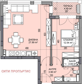 1 dormitorio Gagarin, Plovdiv 1