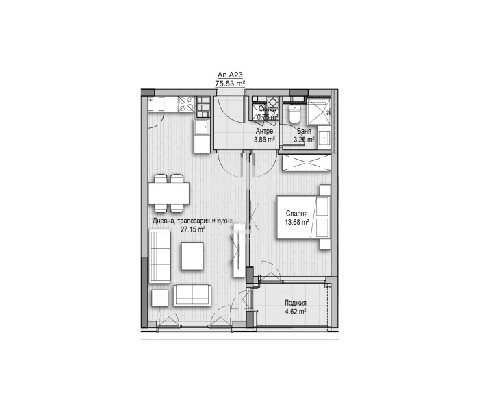 Продава 2-СТАЕН, гр. София, Витоша, снимка 3 - Апартаменти - 55971385
