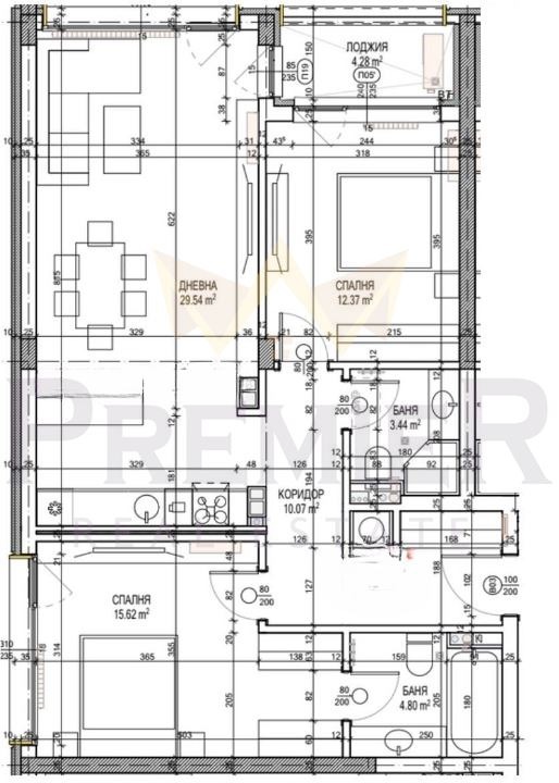 De vânzare  2 dormitoare Sofia , Liulin 2 , 115 mp | 82585657 - imagine [3]