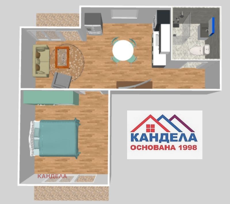 Продава 2-СТАЕН, гр. Пловдив, Кючук Париж