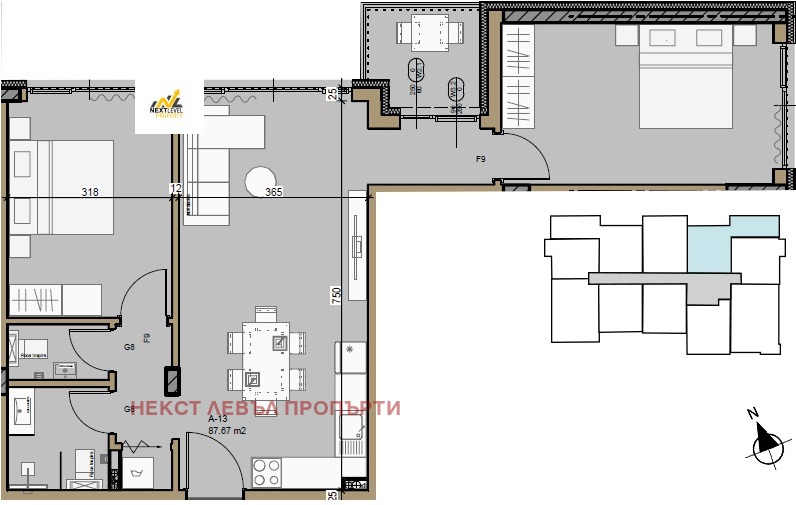 Продава 3-СТАЕН, гр. София, Малинова долина, снимка 1 - Aпартаменти - 49356830