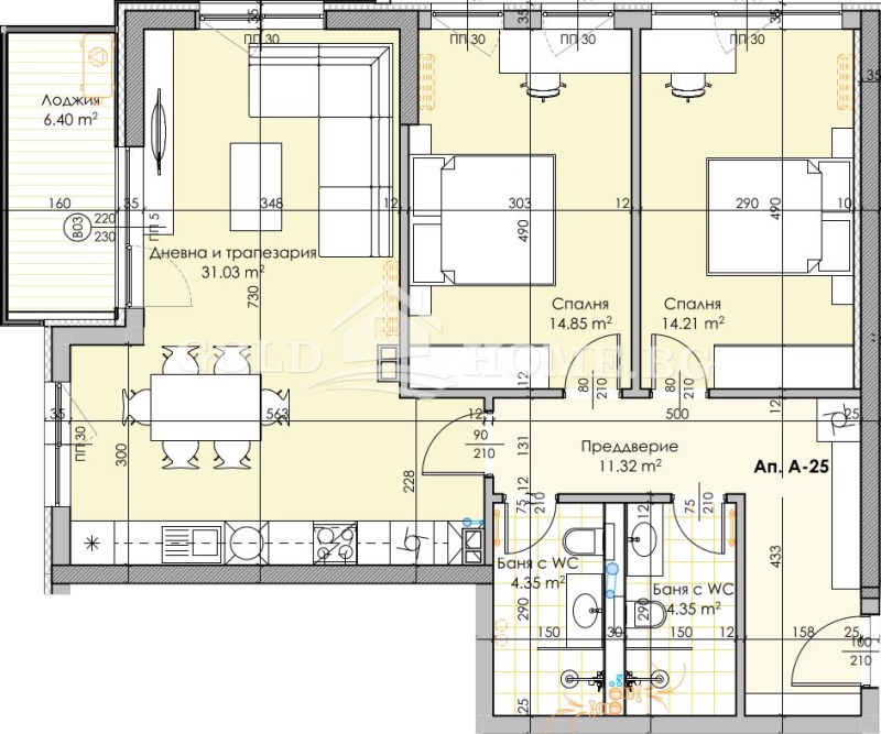 Продава 3-СТАЕН, гр. Пловдив, Кършияка, снимка 3 - Апартаменти - 53520262