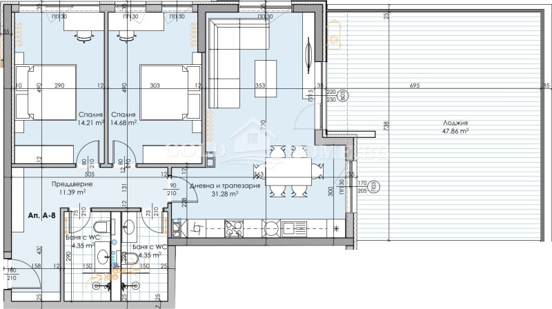 Продава 3-СТАЕН, гр. Пловдив, Кършияка, снимка 4 - Апартаменти - 53520262