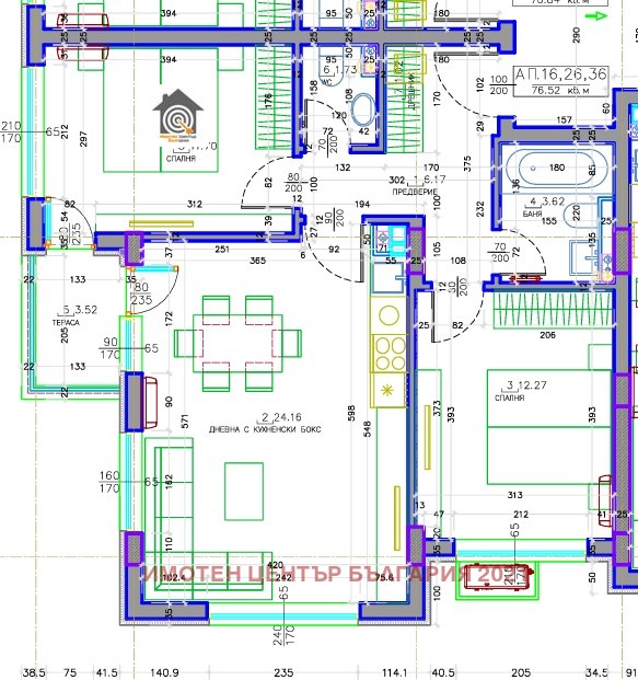 Продава 3-СТАЕН, гр. София, Студентски град, снимка 2 - Апартаменти - 55012795