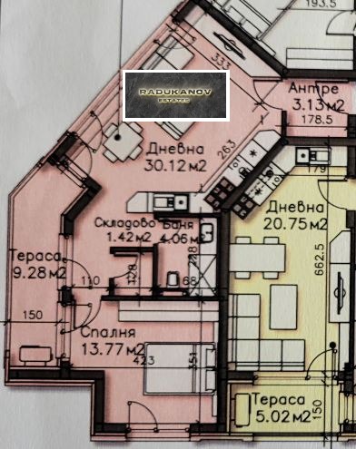 In vendita  1 camera da letto Sofia , Mladost 3 , 84 mq | 17266014 - Immagine [9]