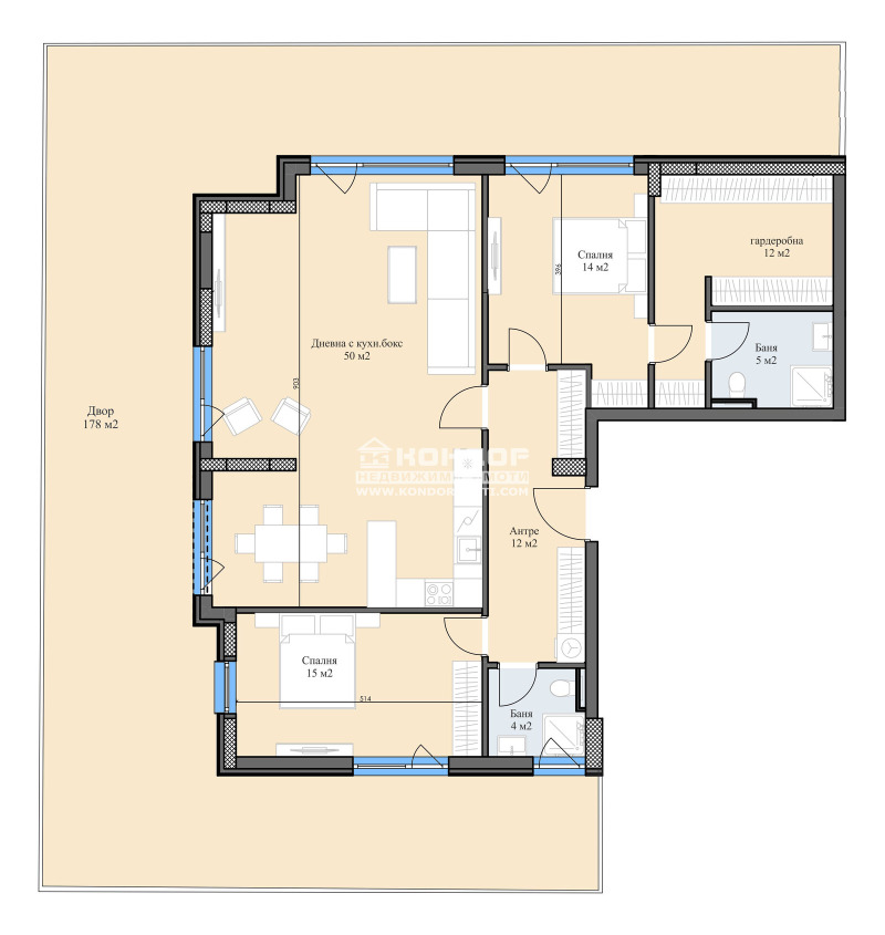 Продава 3-СТАЕН, гр. Пловдив, Христо Смирненски, снимка 8 - Апартаменти - 45121059