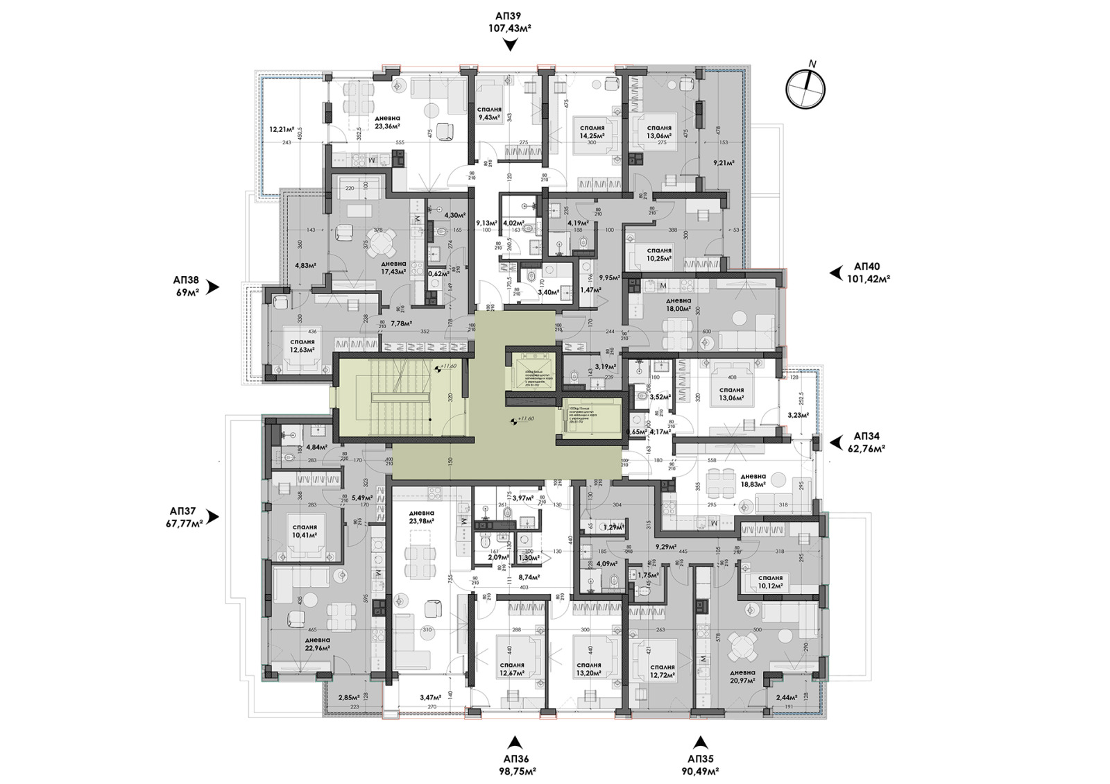 Продава 2-СТАЕН, гр. Варна, Левски 1, снимка 7 - Апартаменти - 54888400