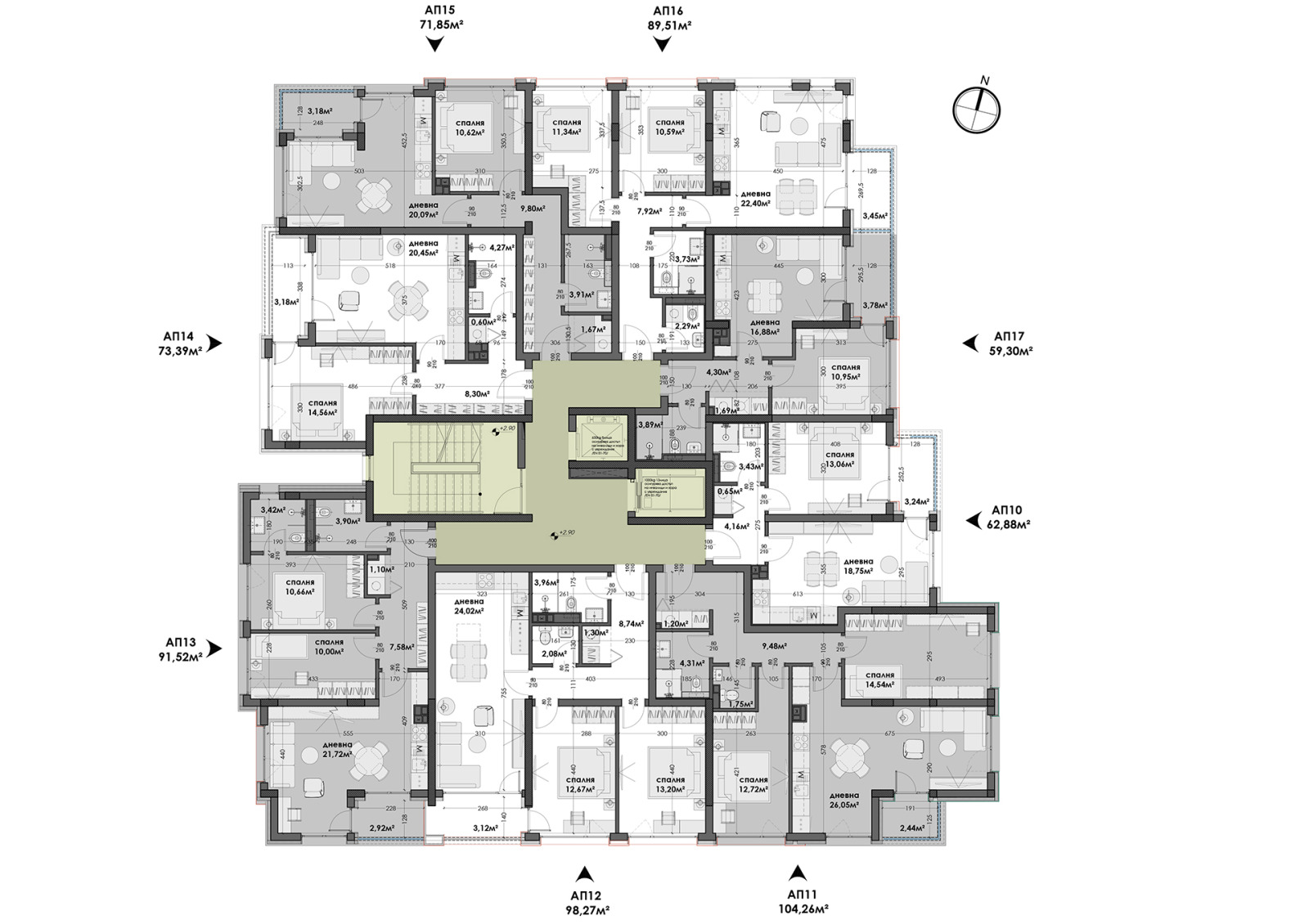 Продава 2-СТАЕН, гр. Варна, Левски 1, снимка 6 - Апартаменти - 54888400