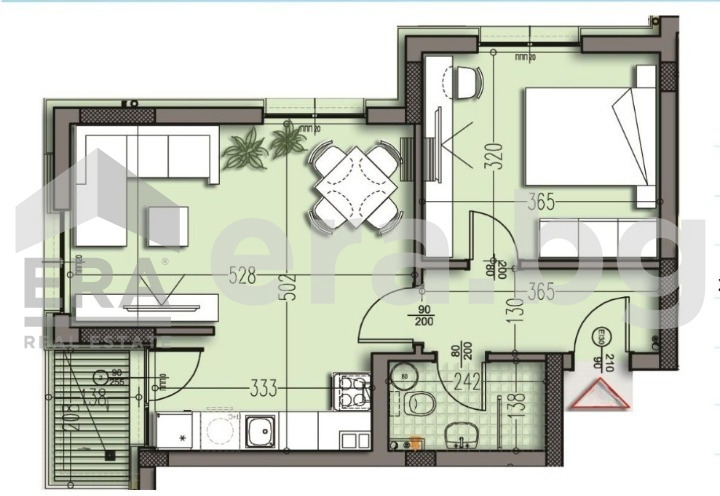 Продава 2-СТАЕН, гр. Варна, Изгрев, снимка 2 - Апартаменти - 53492399