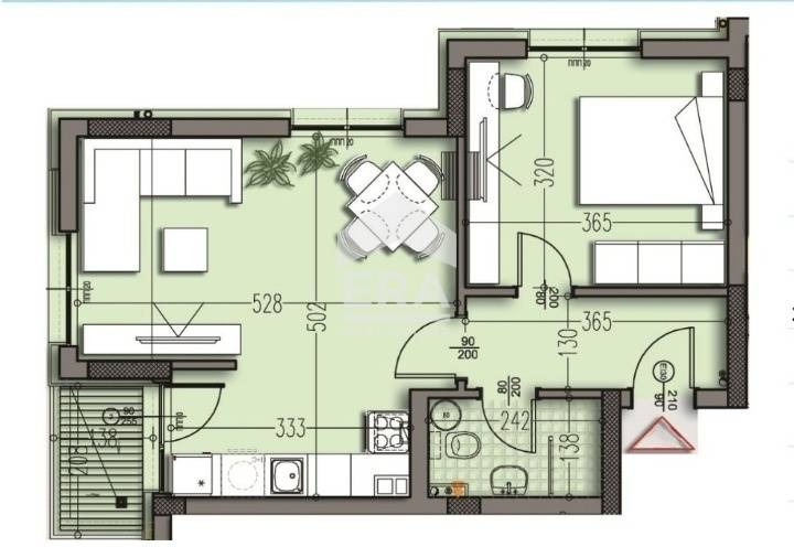 Продава 2-СТАЕН, гр. Варна, Изгрев, снимка 5 - Апартаменти - 53492399