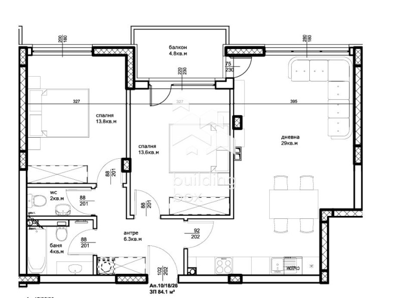 Продава 3-СТАЕН, гр. Пловдив, Остромила, снимка 9 - Апартаменти - 53536945