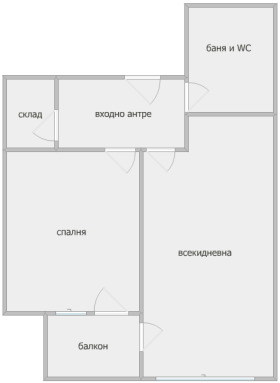 1 bedroom Ostromila, Plovdiv 13