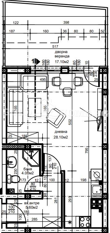 In vendita  Studio Plovdiv , Ostromila , 52 mq | 70650074 - Immagine [2]