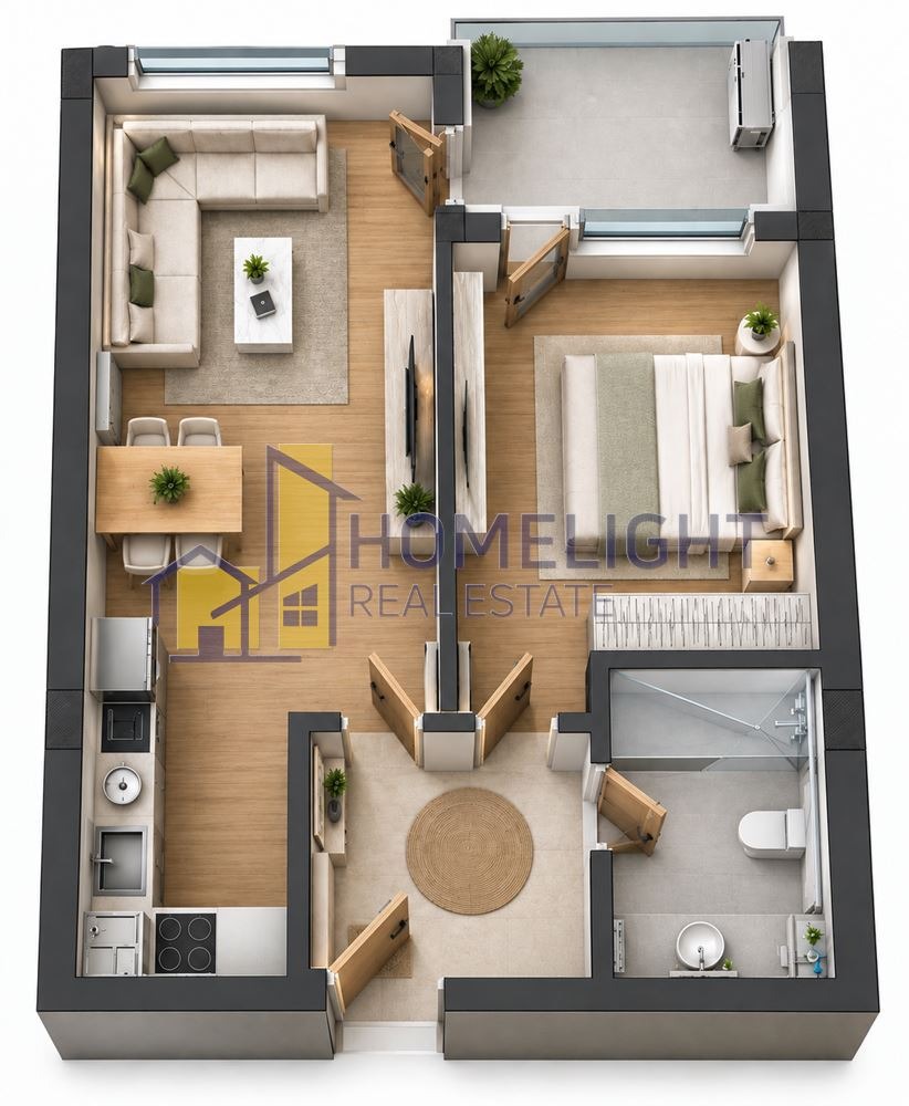 Продава 2-СТАЕН, гр. София, Малинова долина, снимка 10 - Апартаменти - 56070420