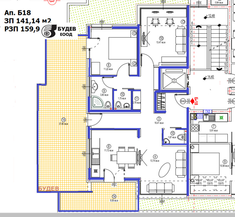 Продава  3-стаен град София , Овча купел , 160 кв.м | 94861960
