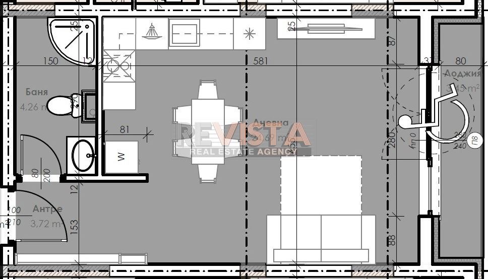 Продава 1-СТАЕН, гр. Пловдив, Кючук Париж, снимка 2 - Апартаменти - 55751158