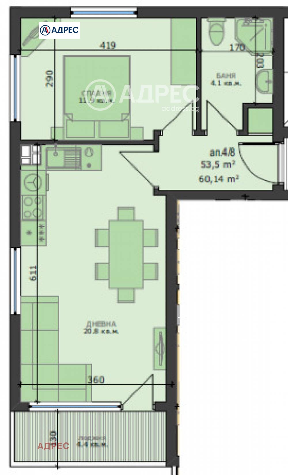 Продава 2-СТАЕН, гр. Варна, Възраждане 4, снимка 4 - Апартаменти - 53901882