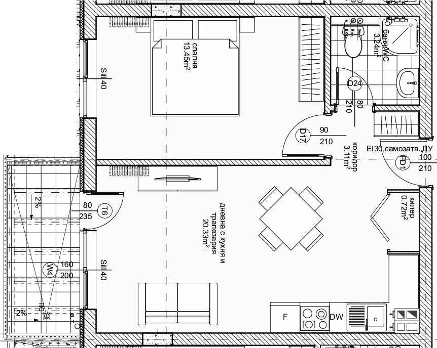 Продава 2-СТАЕН, гр. Варна, Възраждане 1, снимка 3 - Апартаменти - 54212900