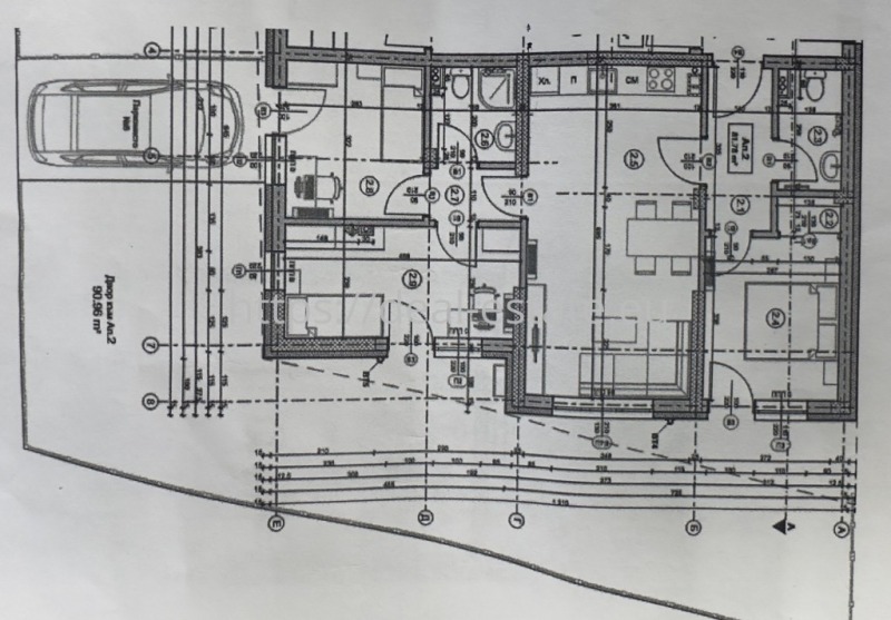Продава МНОГОСТАЕН, гр. Благоевград, Ален мак, снимка 4 - Апартаменти - 52237520