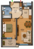 Продава  2-стаен град София , Борово , 70 кв.м | 32670404 - изображение [4]