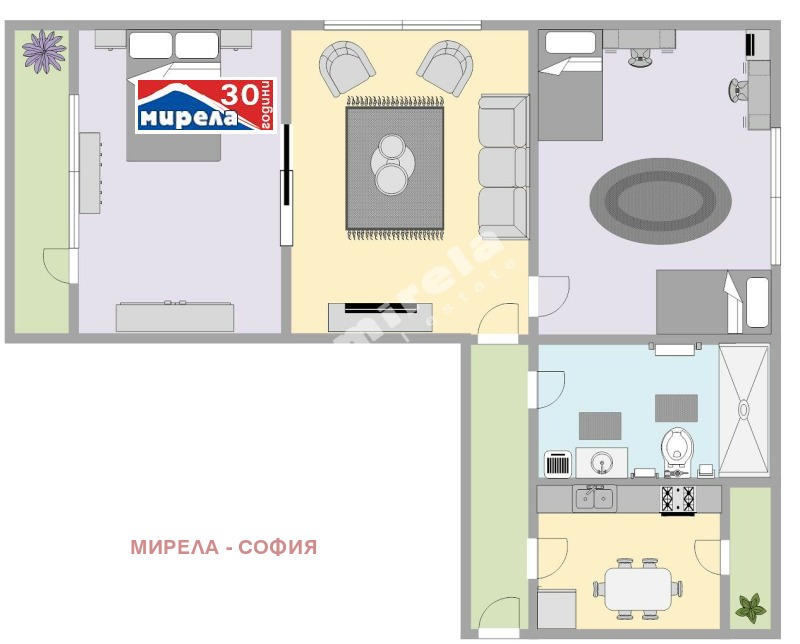 Na prodej  1 ložnice Sofia , Lozenec , 80 m2 | 81256004 - obraz [10]