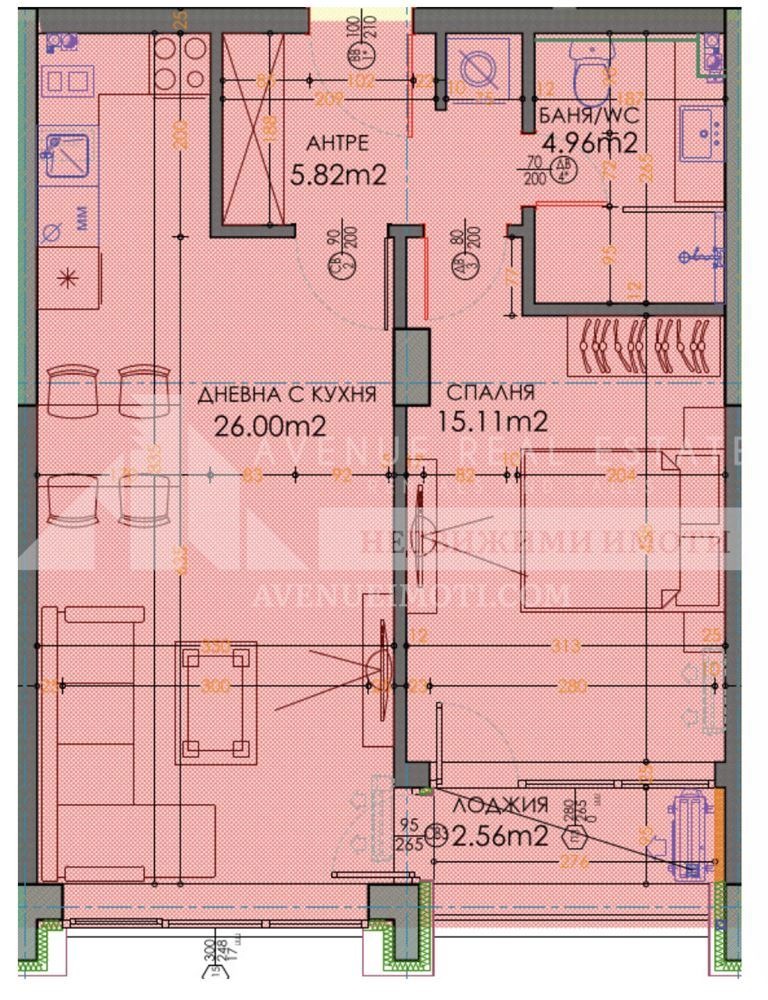 Na prodej  1 ložnice Plovdiv , Trakija , 76 m2 | 55837361 - obraz [2]