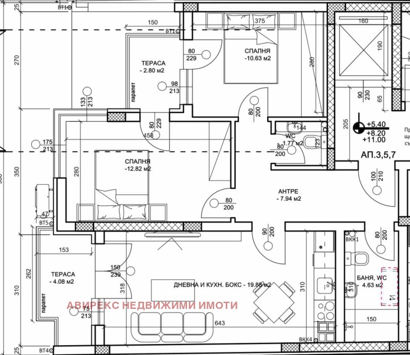 Продава 3-СТАЕН, гр. Пловдив, Център, снимка 2 - Aпартаменти - 48805623