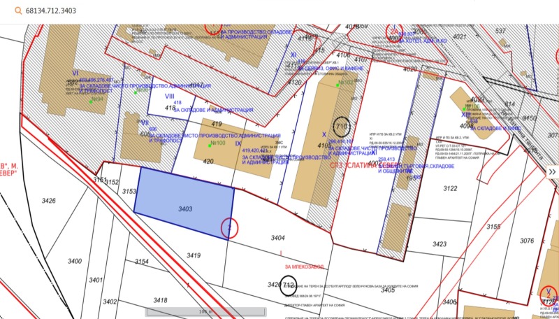 Na sprzedaż  Działka Sofia , Slatina , 3209 mkw | 28815281 - obraz [4]