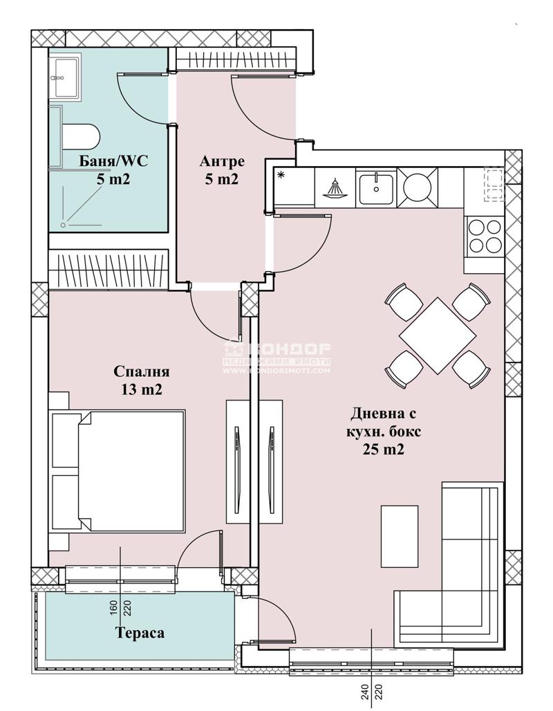 Продава  2-стаен град Пловдив , Въстанически , 69 кв.м | 95259574 - изображение [2]