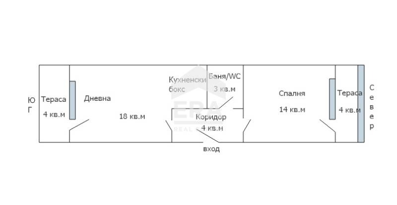 Продается  1 спальня Варна , Лятно кино Тракия , 55 кв.м | 58410907 - изображение [10]