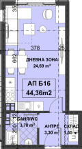 Продава 1-СТАЕН, гр. Пловдив, Остромила, снимка 5