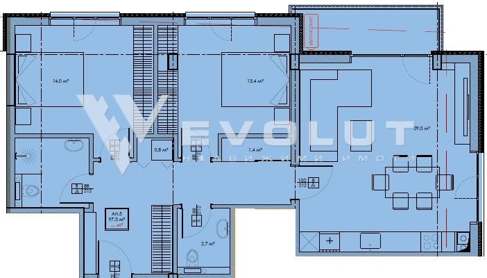 Продава 3-СТАЕН, гр. Варна, Владислав Варненчик 1, снимка 2 - Aпартаменти - 47122991