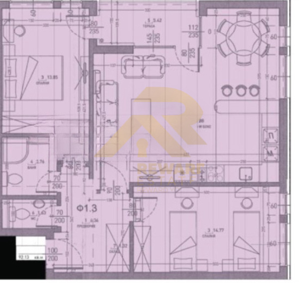 Продава 3-СТАЕН, гр. София, Малинова долина, снимка 4 - Aпартаменти - 48234825