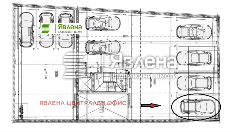 Продава ГАРАЖ, ПАРКОМЯСТО, гр. София, Център, снимка 3 - Гаражи и паркоместа - 47876477