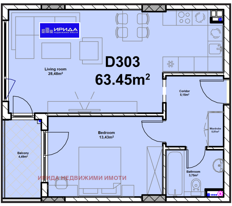 Продава  2-стаен град София , Полигона , 76 кв.м | 44624036