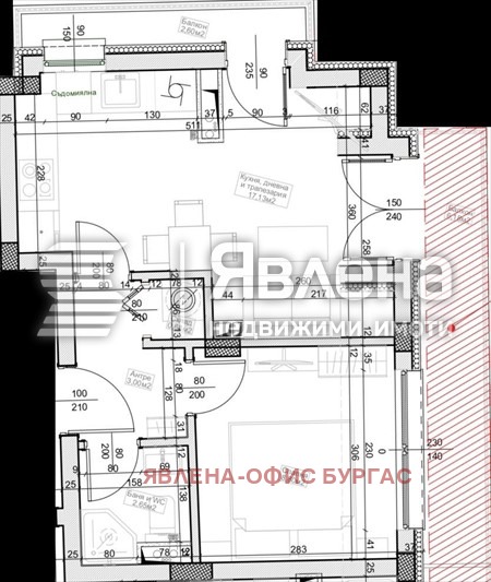 In vendita  1 camera da letto Burgas , Vazragdane , 66 mq | 44700779