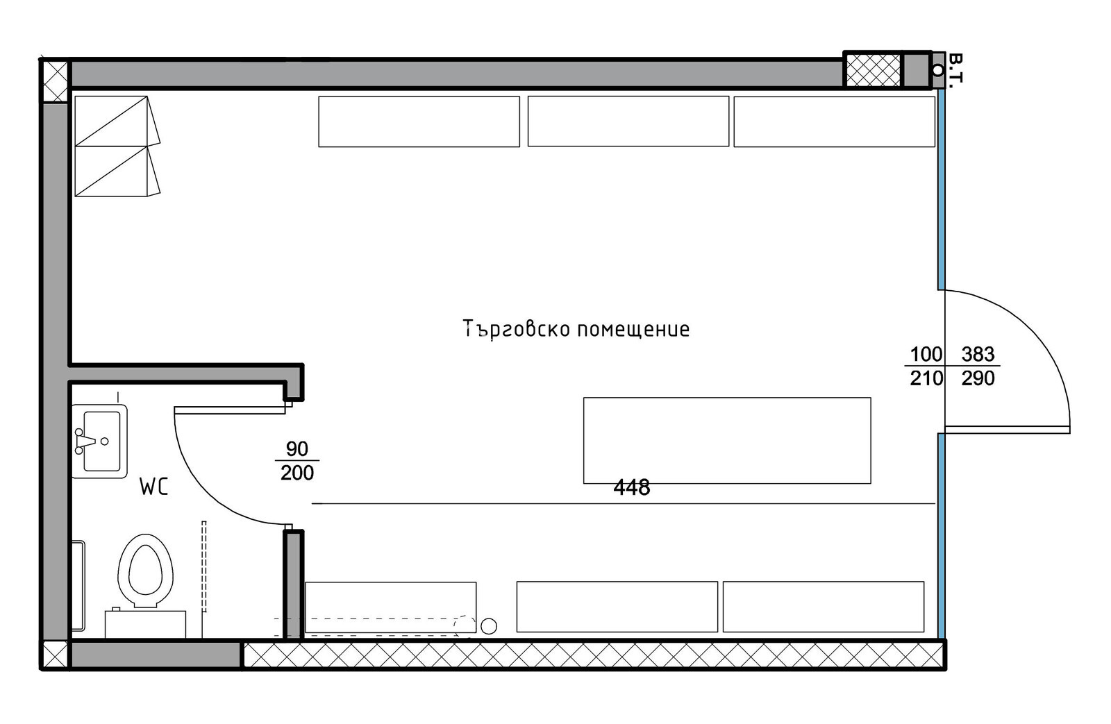 Продава МАГАЗИН, гр. Пловдив, Център, снимка 2 - Магазини - 49953243