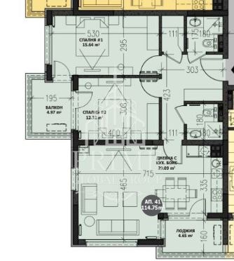 Продава 3-СТАЕН, гр. София, Малинова долина, снимка 2 - Апартаменти - 54589351