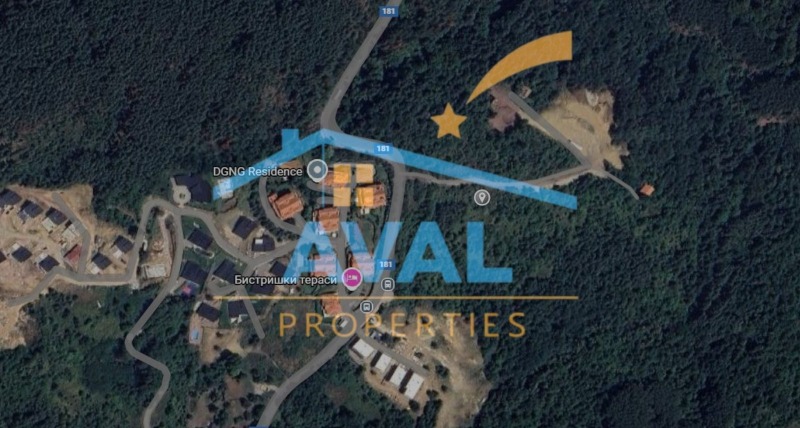 Продава ПАРЦЕЛ в град София, с. Бистрица - 1500 кв.м / 225 000 € » 440 061.75 лв., АВАЛ