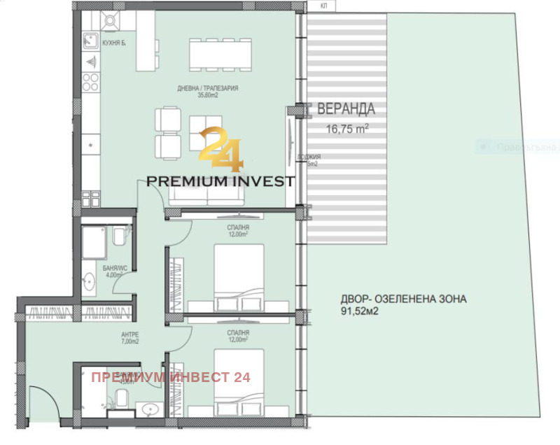 Продава 3-СТАЕН, гр. Пловдив, Христо Смирненски, снимка 6 - Aпартаменти - 48589665