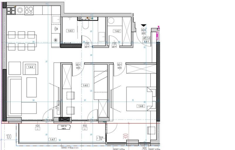 À vendre  2 chambres Sofia , Stoudentski grad , 107 m² | 44802487 - image [9]